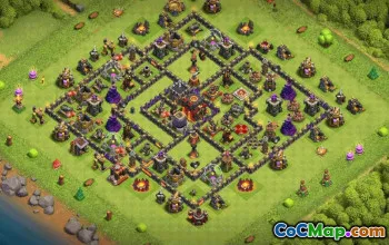 Top Town Hall 10 Base Layouts with Copy Links #35292