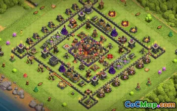 Top TH10 Base Layouts with Copy Links #35296