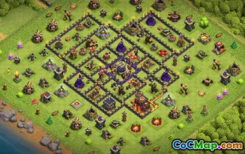 Top TH10 Clash of Clans Base Layouts & Links #35298