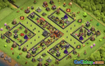 Best Town Hall 10 Base Layouts with Copy Links #35423
