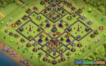 Top TH10 Base Layouts with Copy Links #35497