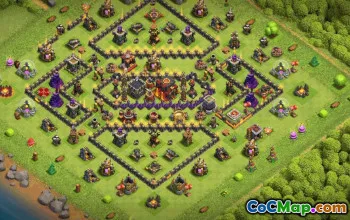 Best Copy Base Layouts for TH10 Clash of Clans #35500