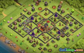 Best TH10 Clash of Clans Base Layouts to Copy #35501