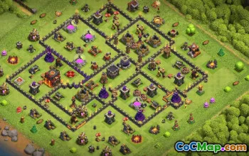 Top Clash of Clans Town Hall 10 Base Layouts #35552