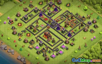 Top CoC Town Hall 10 Base Layouts & Maps #35555