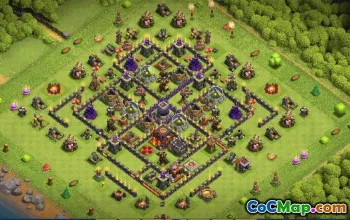Top Town Hall 10 Base Layouts with Copy Links #35619