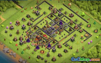 Best Town Hall 10 Clash of Clans Base Layouts #35621