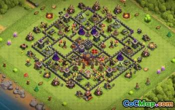 Top CoC Town Hall 10 Base Layouts with Copy Links #35623