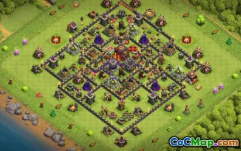 Copy TH10 Base Layouts for Clash of Clans #35625