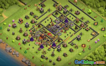 Top Town Hall 10 Clash of Clans Base Layouts #35719