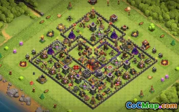 Top Town Hall 10 Clash of Clans Base Layouts #35724
