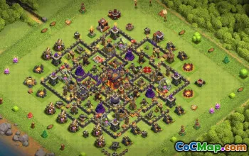 Top TH10 Clash of Clans Base Layouts & Links #35725