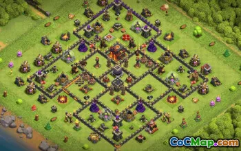 Top Town Hall 10 Base Layouts for Clash of Clans #35727