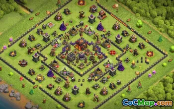 Top TH10 Clash of Clans Base Layouts #35729