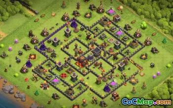 Top Town Hall 10 Base Layouts for Clash of Clans #35794