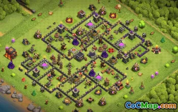 Top TH10 Base Layouts with Copy Links #35796