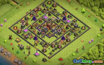 Best Town Hall 10 Clash of Clans Base Layouts #35798