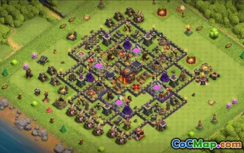 Top Town Hall 10 Base Layouts to Copy #35799