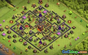 Copy TH10 Base Layouts for Clash of Clans #35844