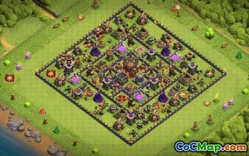 Top Clash of Clans TH10 Base Layouts with Links #35848