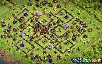 Top Town Hall 10 Base Layouts with Copy Links #35924