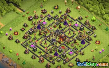 Top Town Hall 10 Base Layouts for Clash of Clans #35928