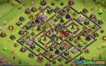 Ultimate Town Hall 10 Base Layout Copy #36004