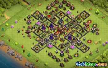 Top Town Hall 10 Base Layouts for Clash of Clans #36005