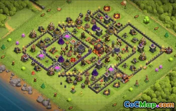 Top TH10 Clash of Clans Base Layouts & Links #36057