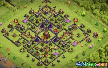 Top Town Hall 10 Base Layouts with Copy Links #36060