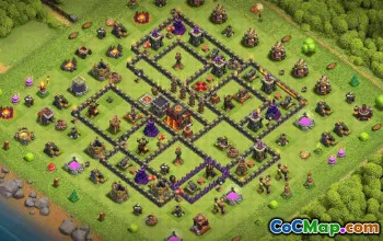 Best TH10 Clash of Clans Base Layouts to Copy #36061