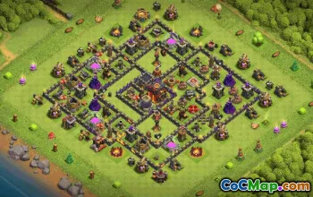 Top Town Hall 10 Base Layouts for Clash of Clans #36124