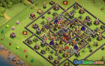 Best Copy Base Layout for Town Hall 10 #36194