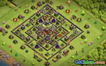 Top Town Hall 10 Base Layouts for Clash of Clans #36202