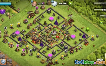 Top Town Hall 10 Base Layouts for Clash of Clans #36734