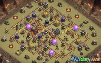 Top TH10 Clash of Clans Base Layouts to Copy #37053