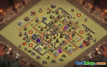 Top Town Hall 10 Base Layouts & Maps #37167