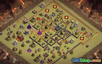 Top Town Hall 10 Clash of Clans Base Layouts #37210