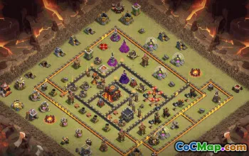 Top Town Hall 10 Base Layouts for Clash of Clans #37211