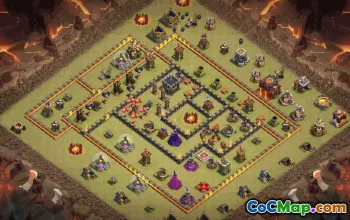 Best TH10 Clash of Clans Base Layouts & Maps #37215