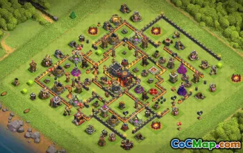 Best Clash of Clans Town Hall 10 Base Layouts #37216
