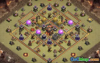 Top Town Hall 10 Clash of Clans Base Layouts #37497