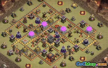 Copy TH10 Base Layouts for Clash of Clans #37499