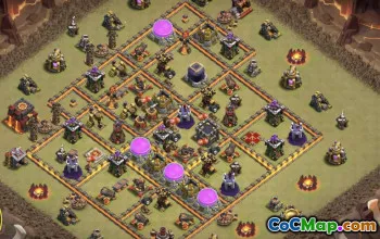Best TH10 Clash of Clans Base Layouts #37501
