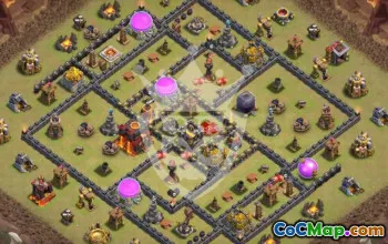 Copy Town Hall 10 Base Layouts for Clash of Clans #44685