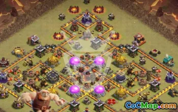 Top Town Hall 10 Base Layouts with Copy Links #45179