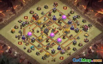 Top TH10 Clash of Clans Base Layouts with Links #46021