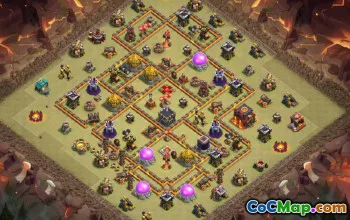 Best Town Hall 10 Clash of Clans Base Layouts #46025