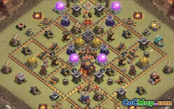Top Town Hall 10 Base Layouts for Clash of Clans #46839