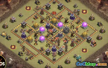 Top Town Hall 10 Clash of Clans Base Layouts #46841